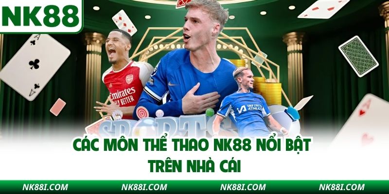 Các môn thể thao NK88 nổi bật trên nhà cái